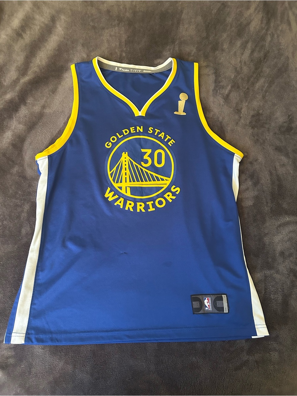 Steph Curry 2022 Championship Golden State Warriors #30 Jersey
